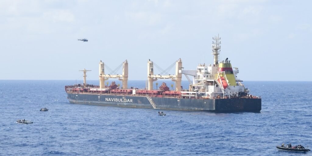 Indian Navy’s 40-Hour Operation Results in Surrender of 35 Pirates and Rescue of 17 Crew Members