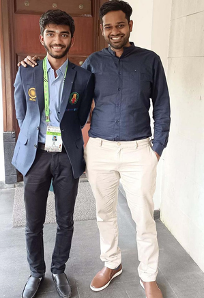 Vishnu Prasanna, the coach who helped World Champion Gukesh develop his playing style