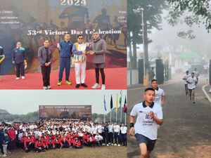 Vijay Diwas: Assam Rifles organises Half Marathon in Tripura