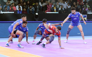 PKL 11: UP Yoddhas brush aside table-toppers Haryana Steelers, take one step into top-six spot