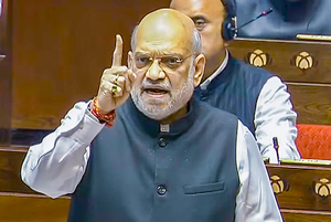 4 Constitutional amendments for personal gains Vs 4 for public
 welfare: Amit Shah rips into Congress