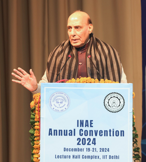Gain command over AI, Quantum Computing tech to spur India in
 innovation: Rajnath Singh