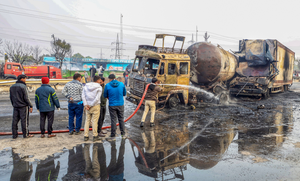 Jaipur tanker blast: Death toll rises to 15, ex-IAS officer’s body identified