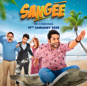 ‘Sangee’ poster shows Sharib Hashmi taking a flight