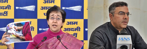 Delhi CM Atishi accuses BJP’s Parvesh Verma of distributing cash, latter claps back