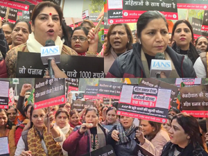 Fraudulent promises: Delhi BJP Mahila Morcha lashes out at Kejriwal over Mahila Samman Yojana