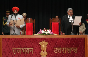 Justice Narendar G. sworn in as Chief Justice of Uttarakhand HC