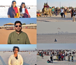 Tourists flock Gujarat’s Kutch for ‘Rann Utsav’ ahead of New Year, following PM Modi’s appeal