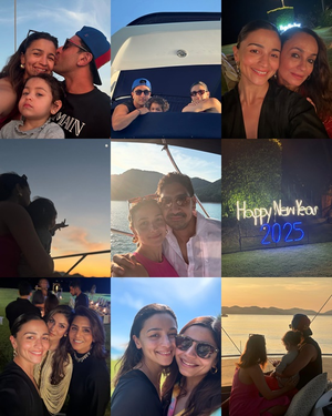 Alia Bhatt shares New Year celebrations pictures featuring Raha,
 Neetu, Ranbir