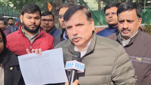 Delhi: Poll official denies Sanjay Singh’s charge on voter name deletion