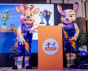 KKFI unveils trophy, mascots for inaugural Kho Kho World Cup