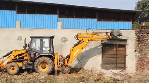 Bulldozer action continues against encroachments in UP’s Sambhal