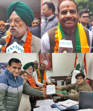 Days of ‘AAP-da’ govt numbered, says BJP’s Bidhuri after filing nomination