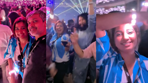 Shreya Ghoshal attends Coldplay’s gig with ‘70+ year old dad’, hubby Shiladitya