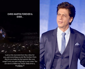 Shah Rukh Khan to Chris Martin: You are one in a billion