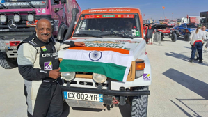 Sanjay Takale returns to hero’s welcome after making history at Dakar