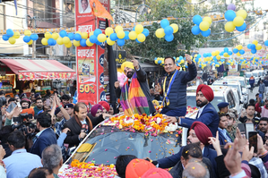 BJP’s balloon deflating, says Punjab CM at Delhi roadshows