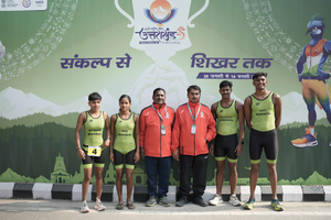 38th National Games: Maharashtra strike gold in Triathlon Mixed Relay