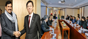 MP CM discusses strengthening India-Japan ties in Tokyo