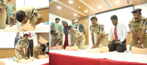 Over 2,600 cops undergo CPR training in Hyderabad