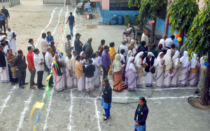 Erode East bypoll begins amid tight security with 3,000 cops on duty