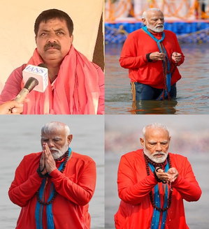 Pandit Rajesh Kumar Tiwari shares highlights of PM Modi’s Maha Kumbh visit