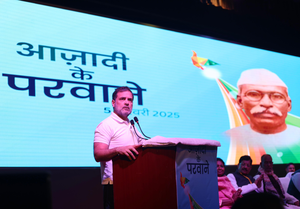 Rahul Gandhi mispronounces Jaglal Chaudhary’s name thrice in Patna