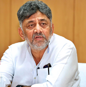 DK Shivakumar dismisses Delhi exit poll predictions, says let’s wait for results