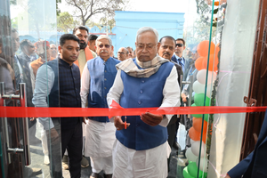 Nitish Kumar inaugurates & lays foundation stones of 172 projects in Sheikhpura