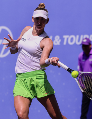 It reminds me a lot of Indian Wells: Jil on surface at Mumbai Open