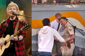 Ed Sheeran’s impromptu Bengaluru street performance stopped by police
