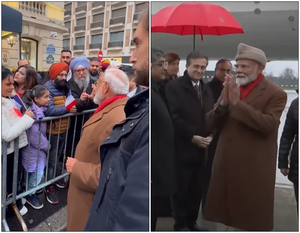 PM’s visit to France: ‘Modi Ki Guarantee’ slogans echo as diaspora welcomes him
