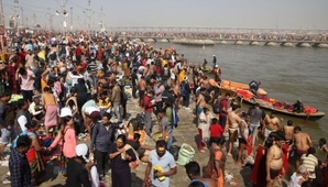 Maha Kumbh 2025: UP Police strengthen security ahead of Maghi Purnima today