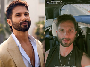 Shahid Kapoor looks dapper as he shares ‘good morning selfie’