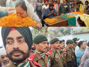 A city mourns: Thousands bid farewell to martyred Captain Karamjit Singh in Hazaribagh