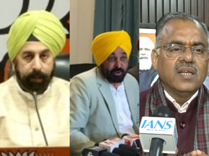 BJP slams CM Mann’s claims of ‘defaming Punjab’ over flights with deported Indians landing in Amritsar