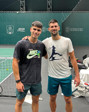 Djokovic, Alcaraz land in same half of Miami draw