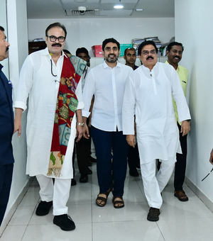 Pawan Kalyan’s brother Naga Babu files nomination for MLC elections