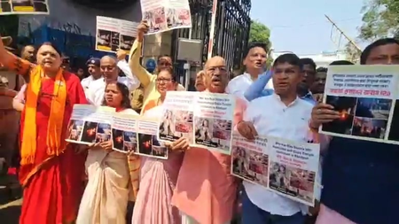 Ruckus in Bengal Assembly as BJP MLAs stage walkout in protest