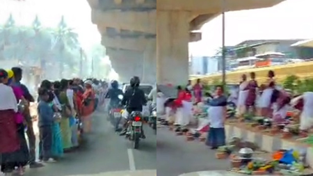 Lakhs of women participate in Thiruvananthapuram’s famed Attukal Pongala festival