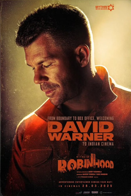 Indian cinema, here I come, says David Warner