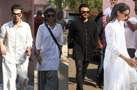 Kajol, Kiara, Karan and others visit Ayan Mukerji’s house to offer condolences