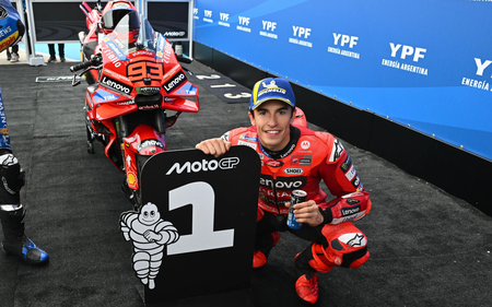 MotoGP 2025: Marc Marquez storms to sensational pole in Argentina Grand Prix