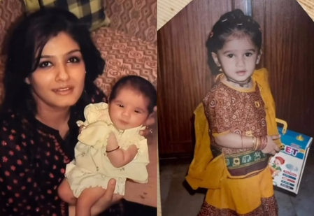 Raveena wishes Rasha on her birthday with some memorable milestones