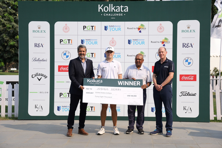 Kolkata Challenge golf: England’s Joshua Berry caps dream week with playoff victory