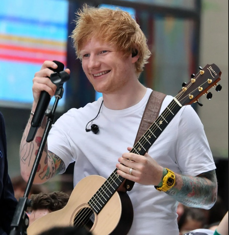 Ed Sheeran breaks into impromptu street performance of his song ‘Azizam’