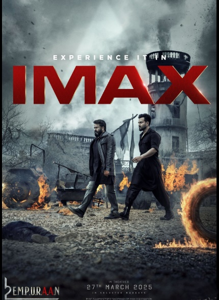 Mohanlal’s ‘L2: Empuraan’ becomes the first-ever film from Malayalam cinema to release on IMAX