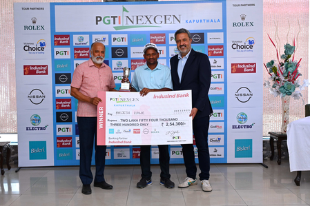 PGTI NexGen: Brijesh Kumar produces final round of 67 to register come-from-behind victory