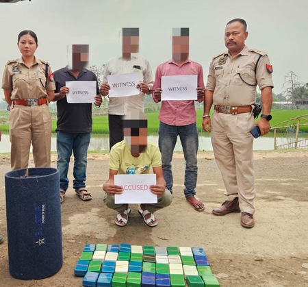 Drugs worth Rs 1 crore seized by Assam Police, one arrested