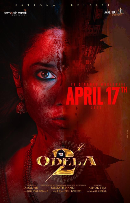 Tamannaah Bhatia-starrer ‘Odela 2’ to hit screens on April 17